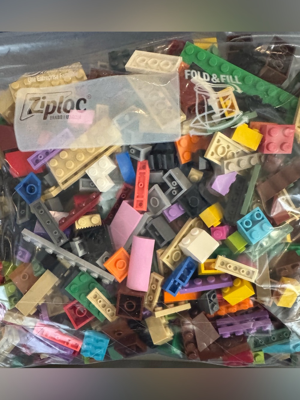 Mixed LEGO Parts Lot – Assorted Bricks Plates Tiles Bulk Pieces